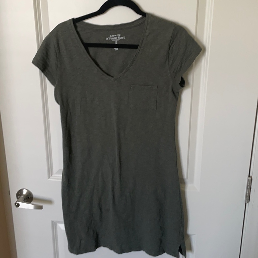 Gap easy t-shirt dress with pocket
